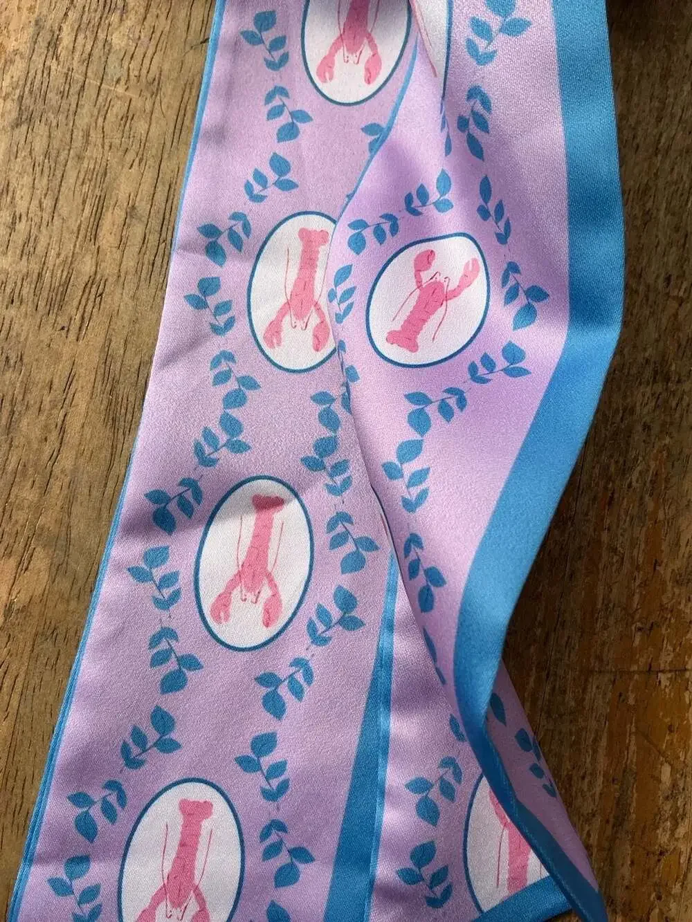 Packed Party Lovely Lobster Print Hair Scarf Headwrap